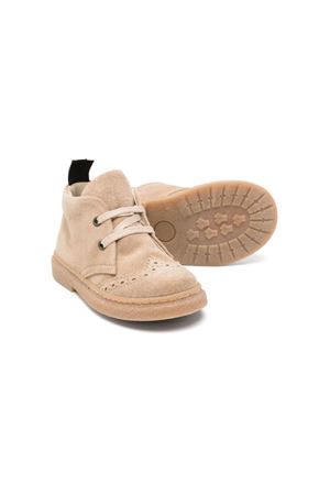 Beige suede suede boots DOUUOD KIDS | IDECLA415.